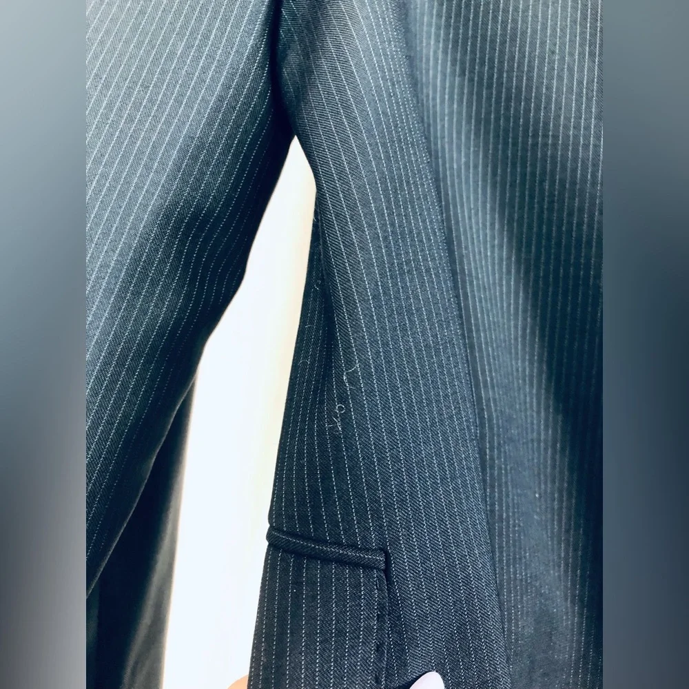 Banana Republic Blazer Sport Coat 40R Mens Modern Slim Fit Marzotto Italian Wool